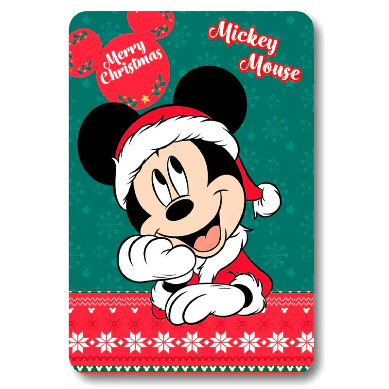 Disney Mickey Christmas polar blanket product photo