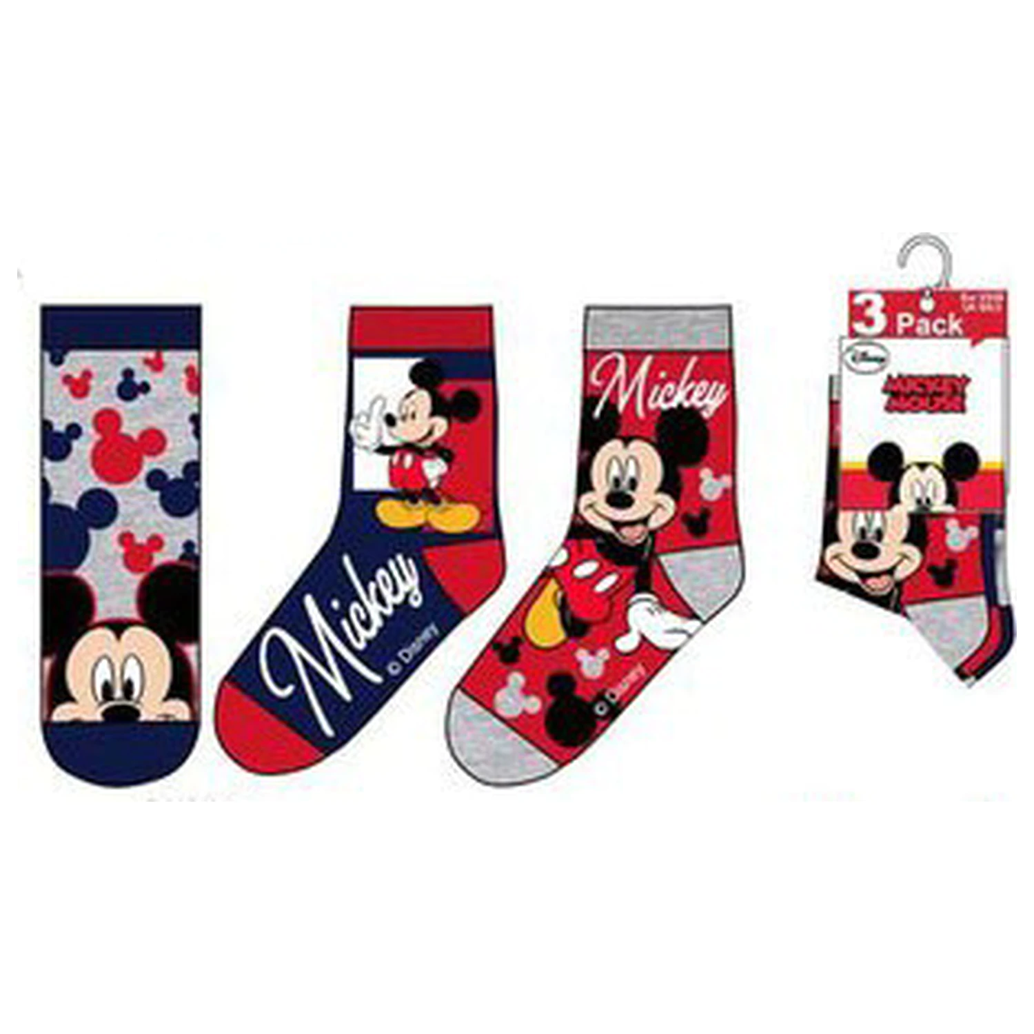Disney Mickey Cozy Kids' Socks 23/26 product photo