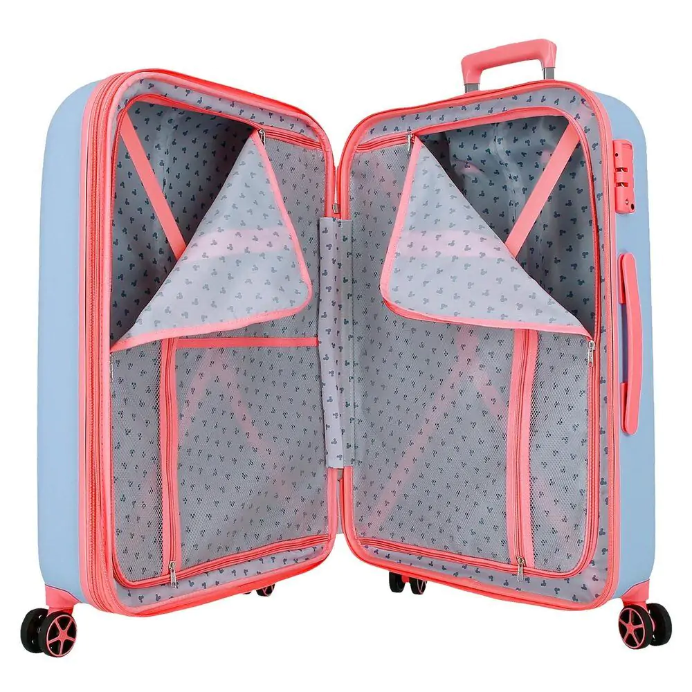 Disney Mickey Crazy Trip ABS pack 2 trolley suitcases product photo