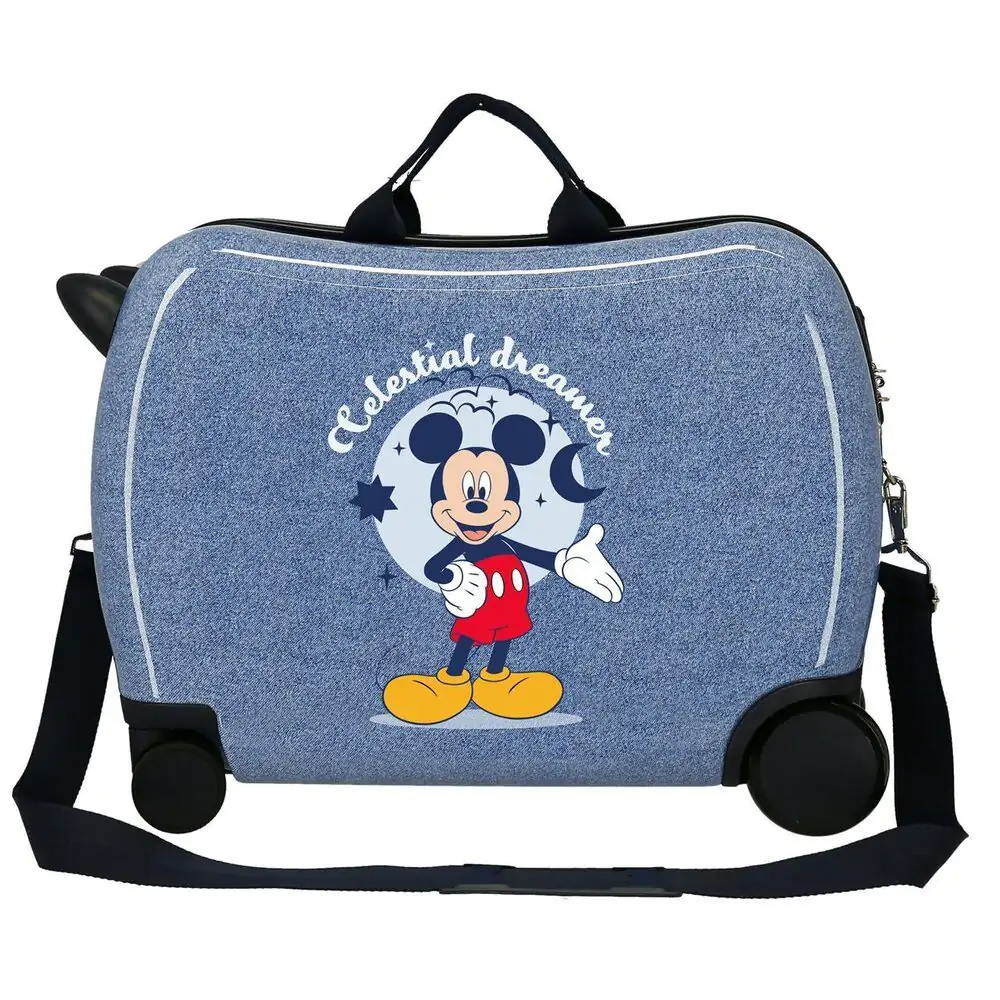 Disney Mickey Dreamer Denim ABS suitcase 50cm product photo