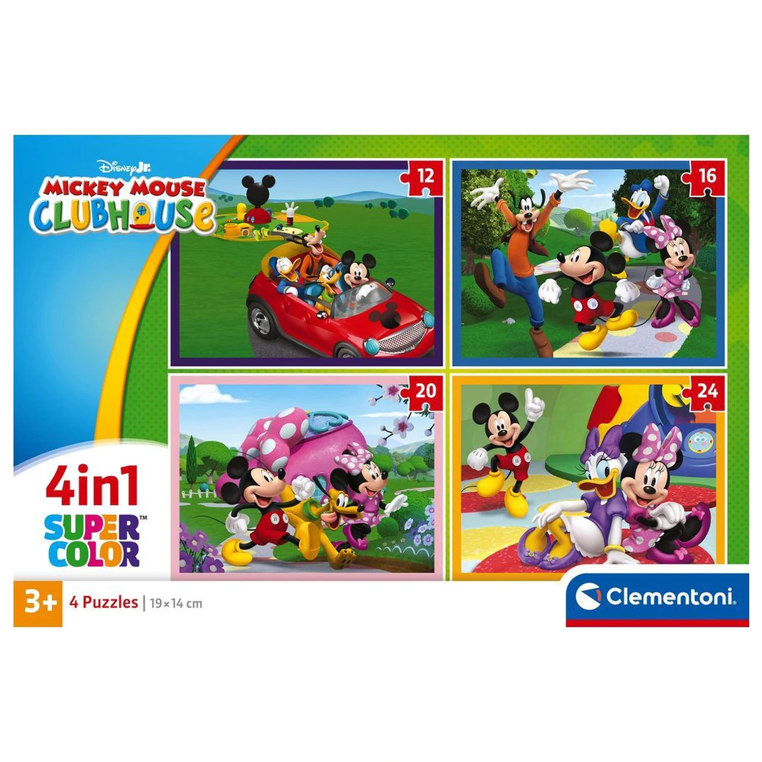 Disney Mickey Mouse Club House puzzle 12-16-20-24pcs product photo