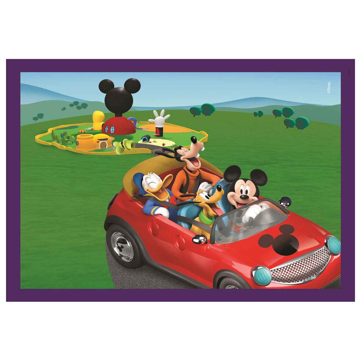 Disney Mickey Mouse Club House puzzle 12-16-20-24pcs product photo