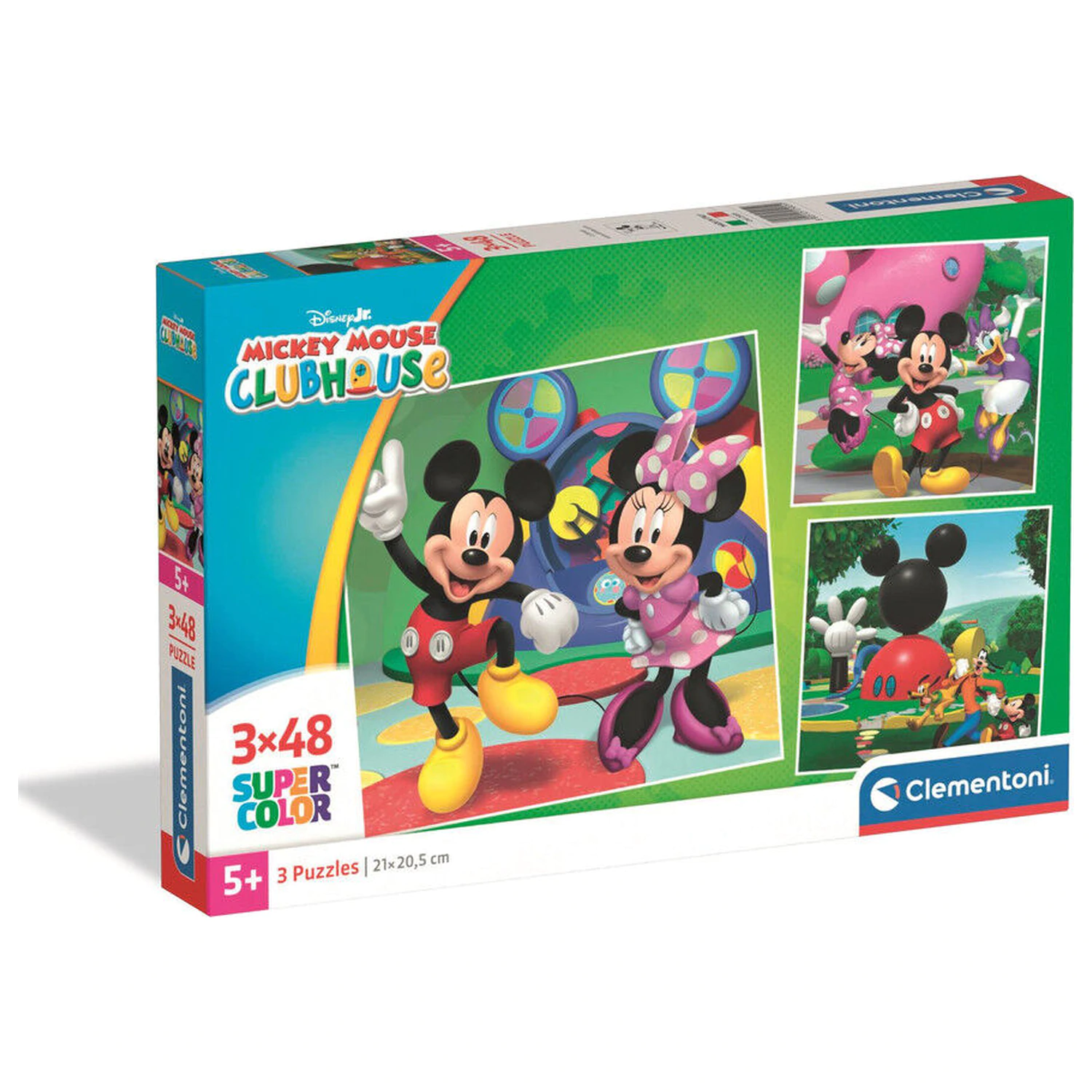 Disney Mickey Mouse Club House puzzle 3x48pcs product photo