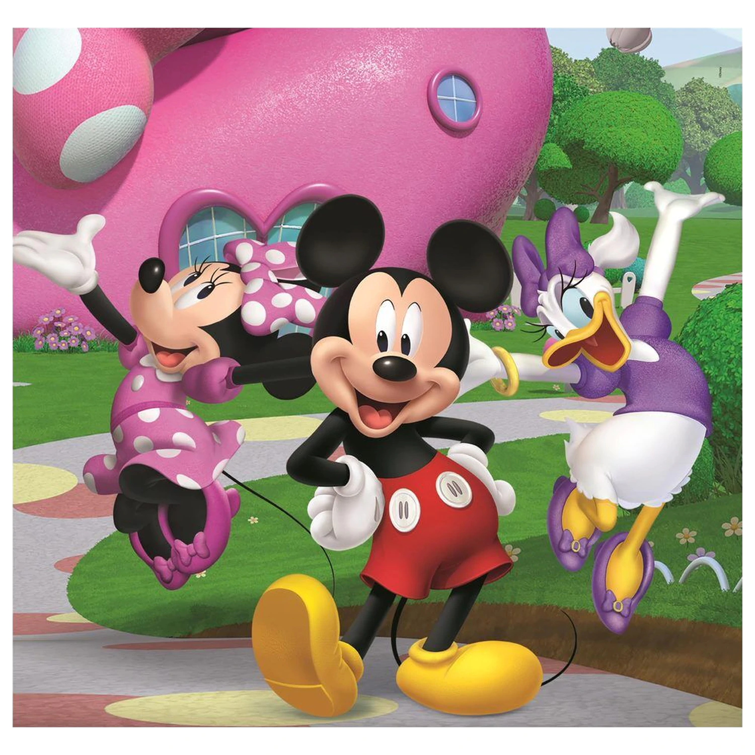 Disney Mickey Mouse Club House puzzle 3x48pcs product photo