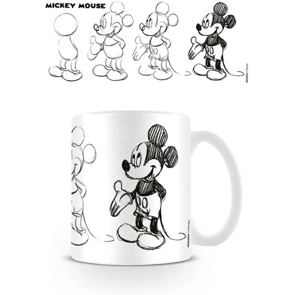 Mickey Mouse Mug Sketch Process product photo