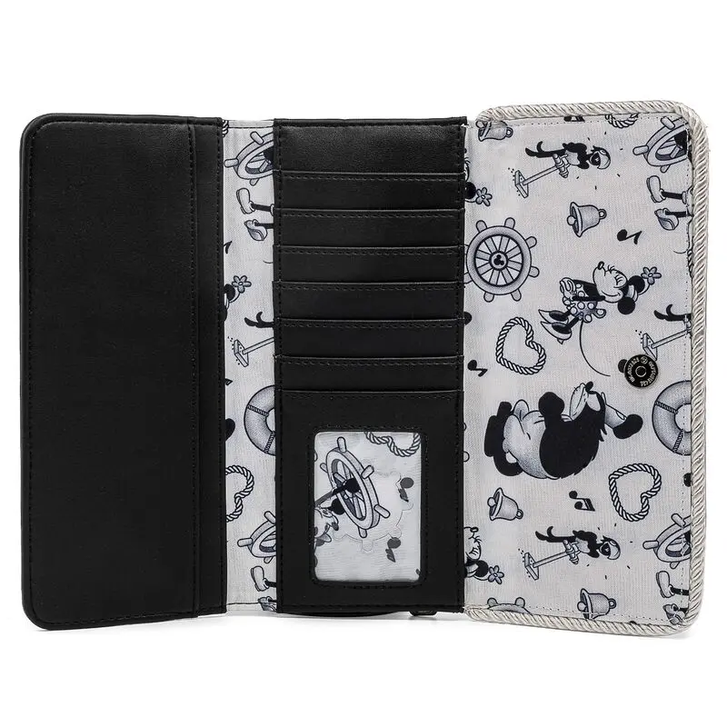 Loungefly Disney Mickey Mouse Steamboat Willie wallet product photo