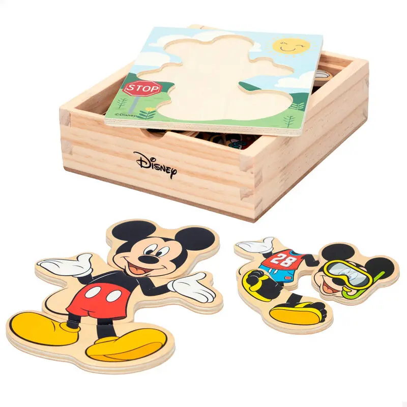 Disney Mickey wooden puzzle product photo