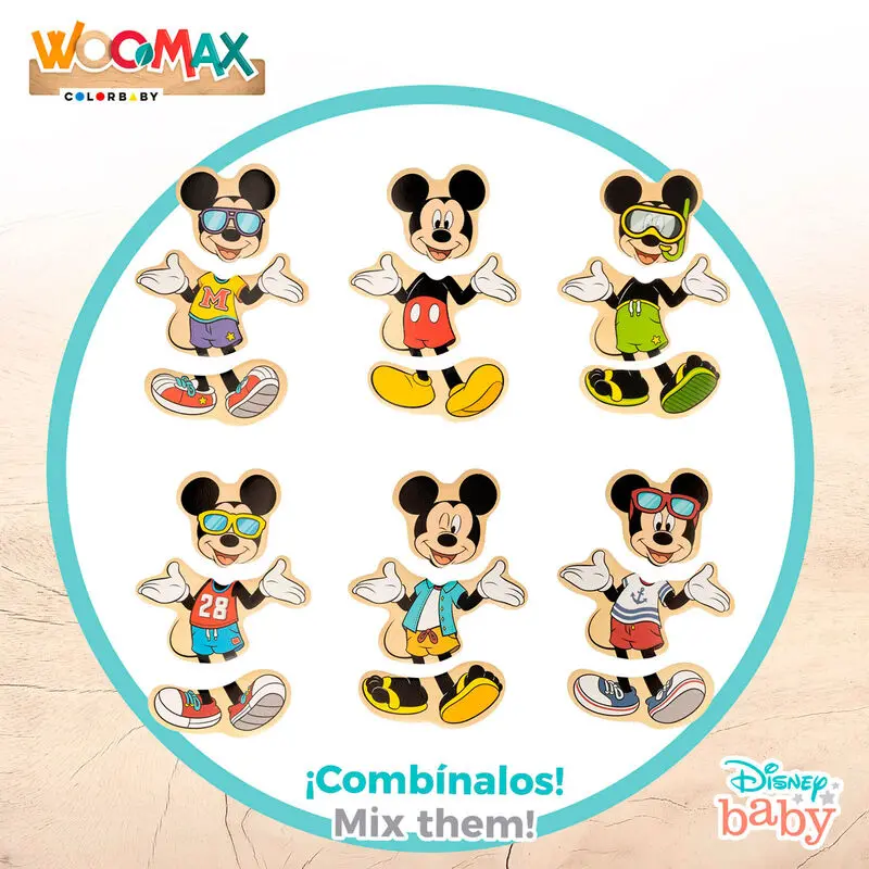 Disney Mickey wooden puzzle product photo