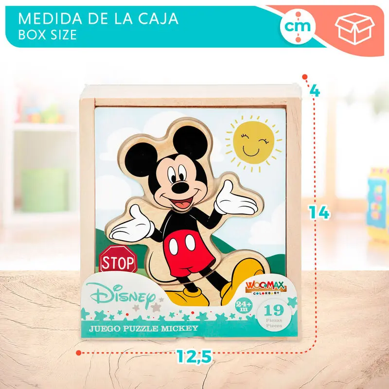 Disney Mickey wooden puzzle product photo