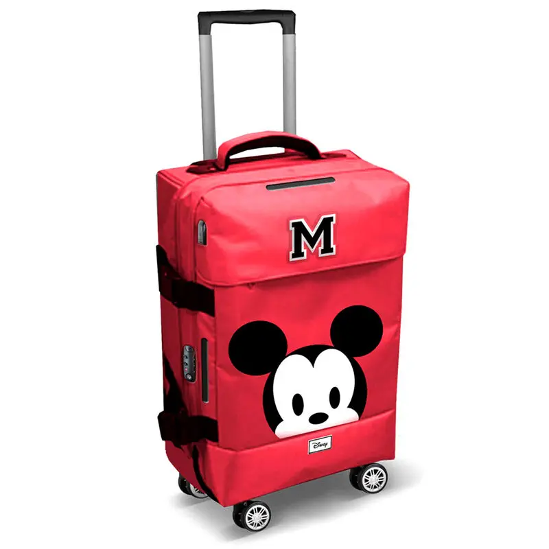 Disney Mickey Face trolley suitcase 55cm product photo
