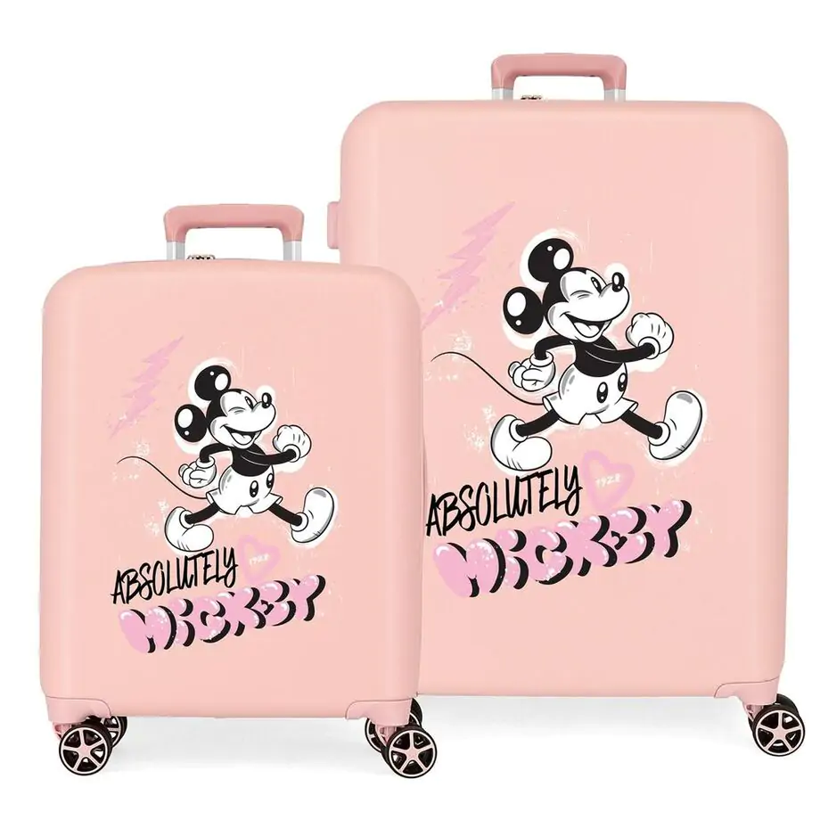 Disney Mickey Friendly ABS pack 2 trolley suitcases product photo