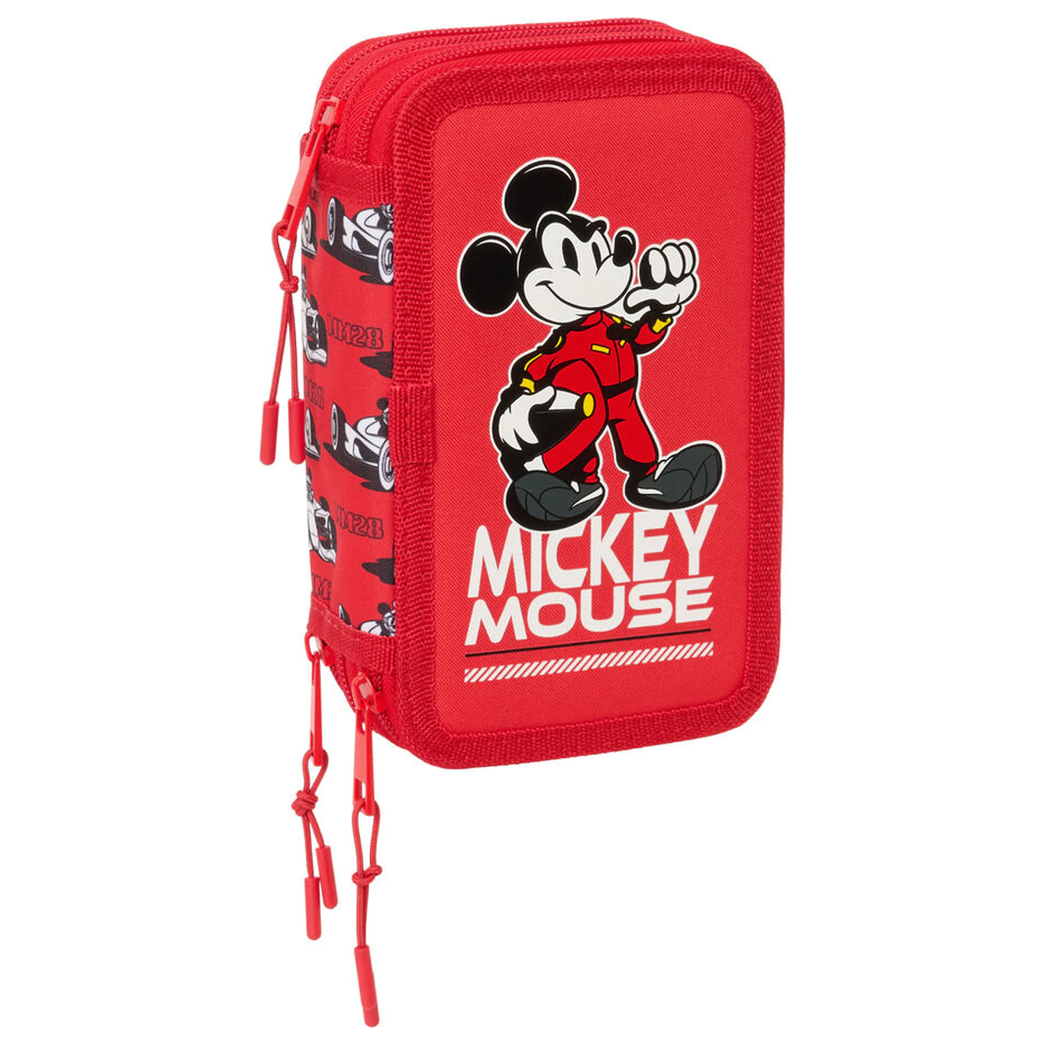 Disney Mickey & Friends Racing triple pencil case 37pcs product photo
