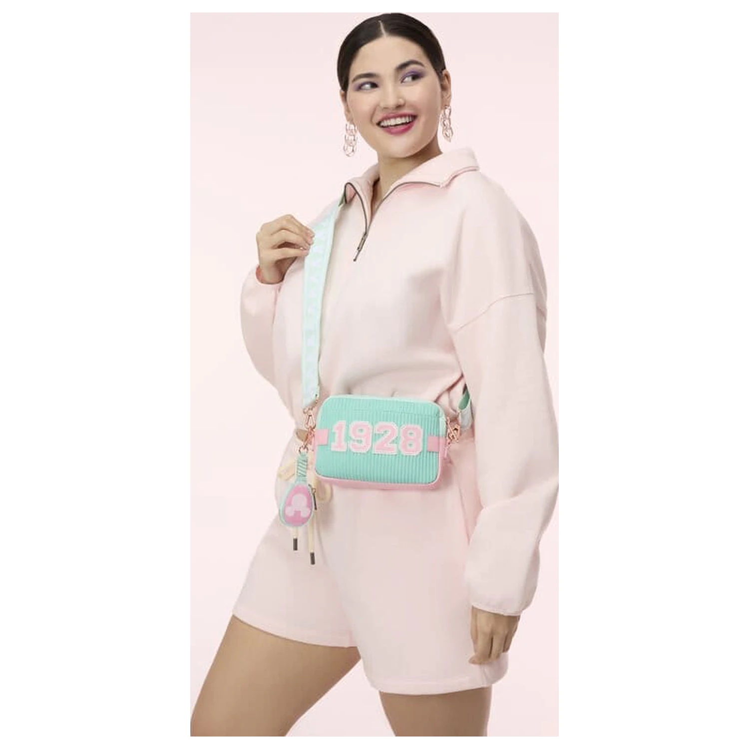 Disney by Loungefly Sling Bag with Coin Purse Mickey & Friends Tennis product photo