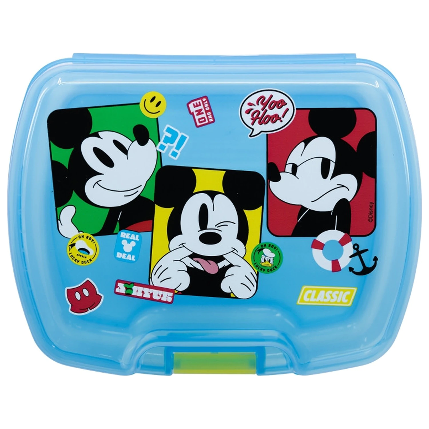 Disney Mickey Fun-Tastic Premium Plastic Sandwich Box product photo