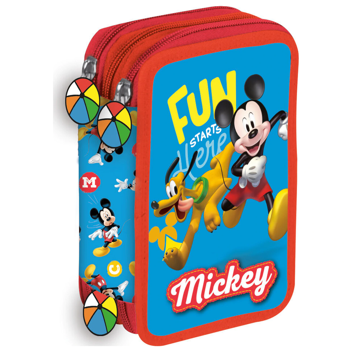 Disney Mickey Fun triple pencil case product photo