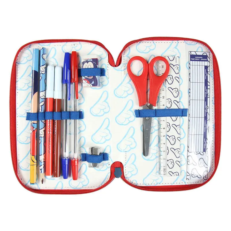 Disney Mickey Giotto triple pencil case termékfotó