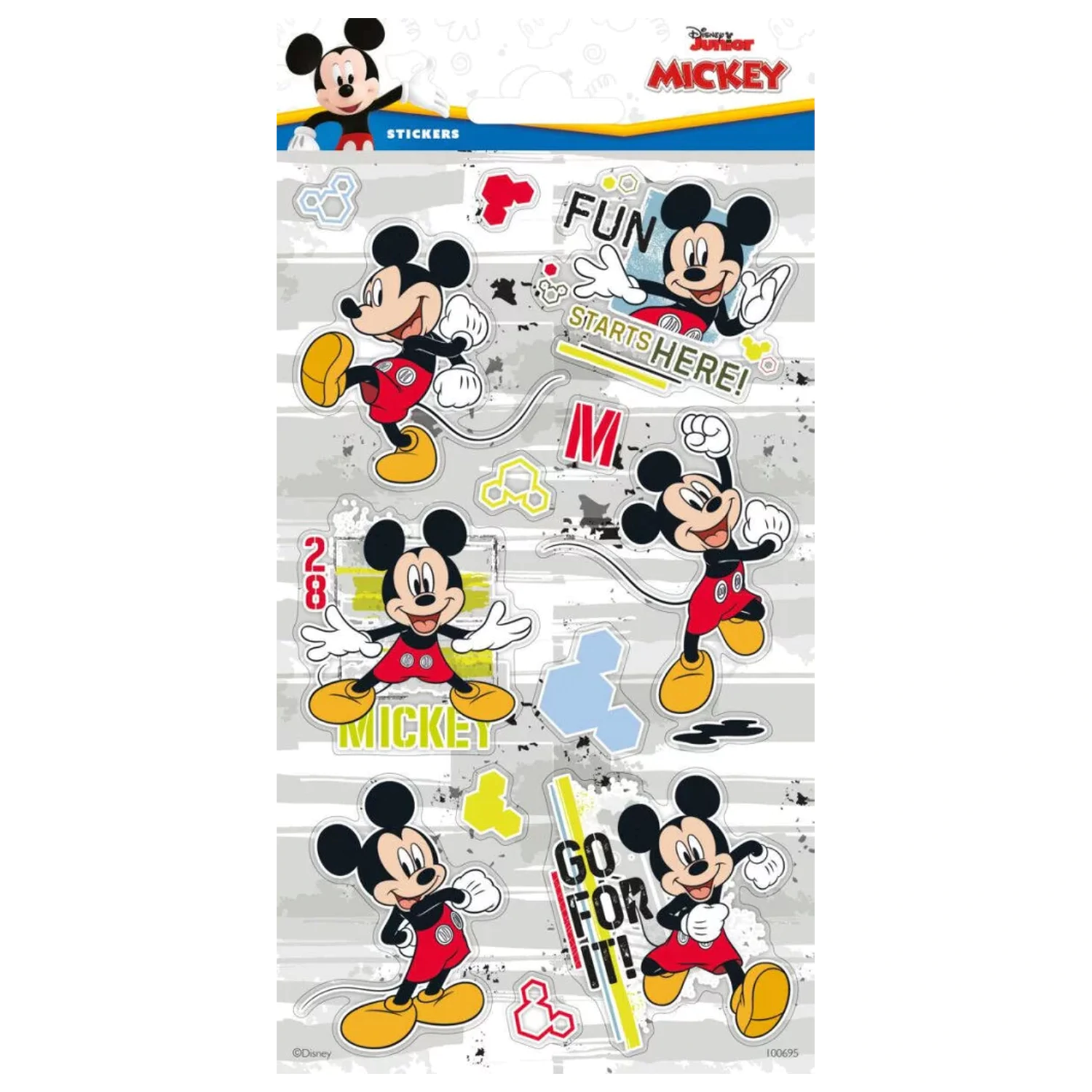Disney Mickey Go For It sticker product photo