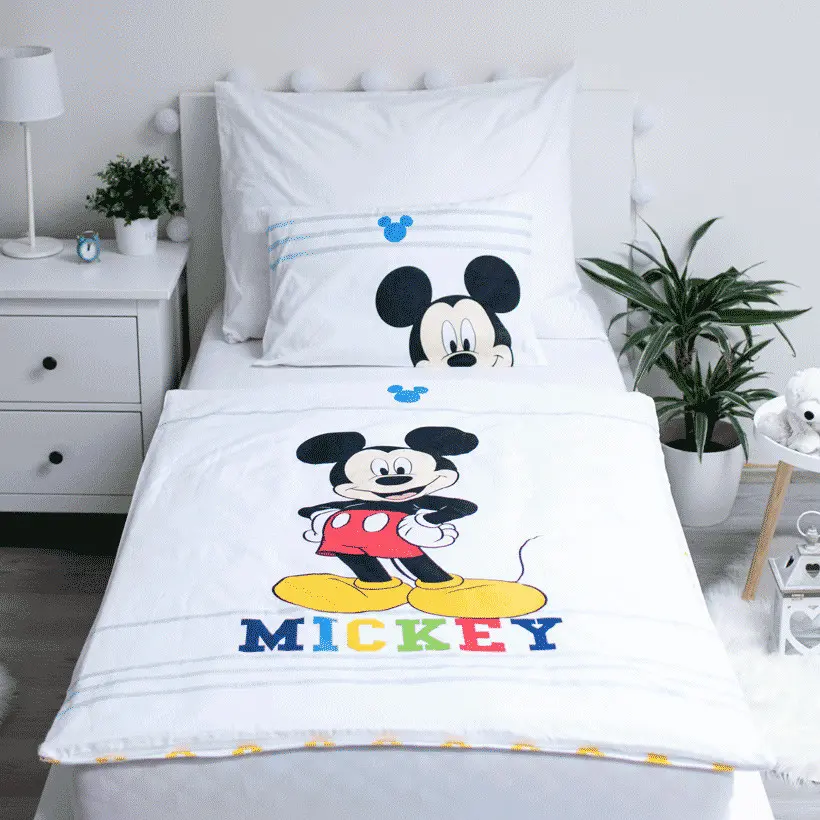 Disney Mickey children's duvet cover 100x135cm, 40x60 cm product photo