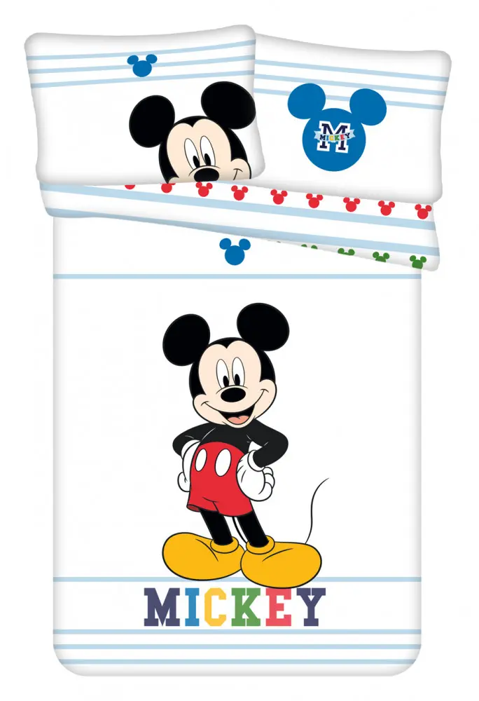 Disney Mickey children's duvet cover 100x135cm, 40x60 cm product photo