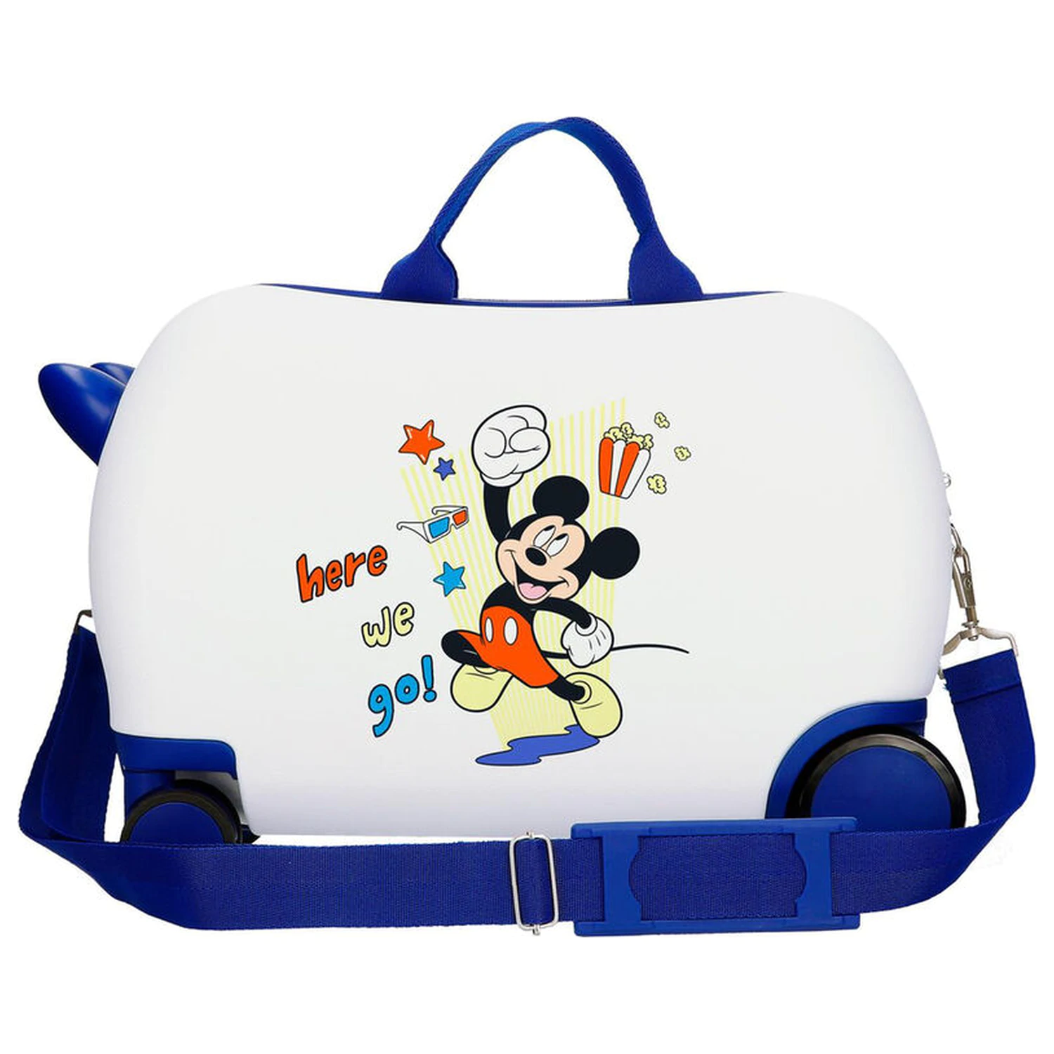 Disney Mickey Here We Go ABS trolley suitcase 45cm product photo