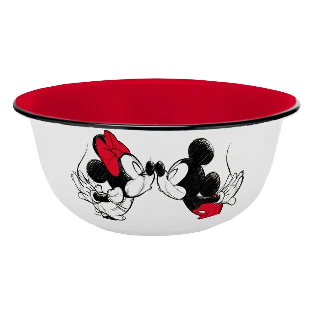 Disney Bowl Mickey Kiss Sketch Red product photo