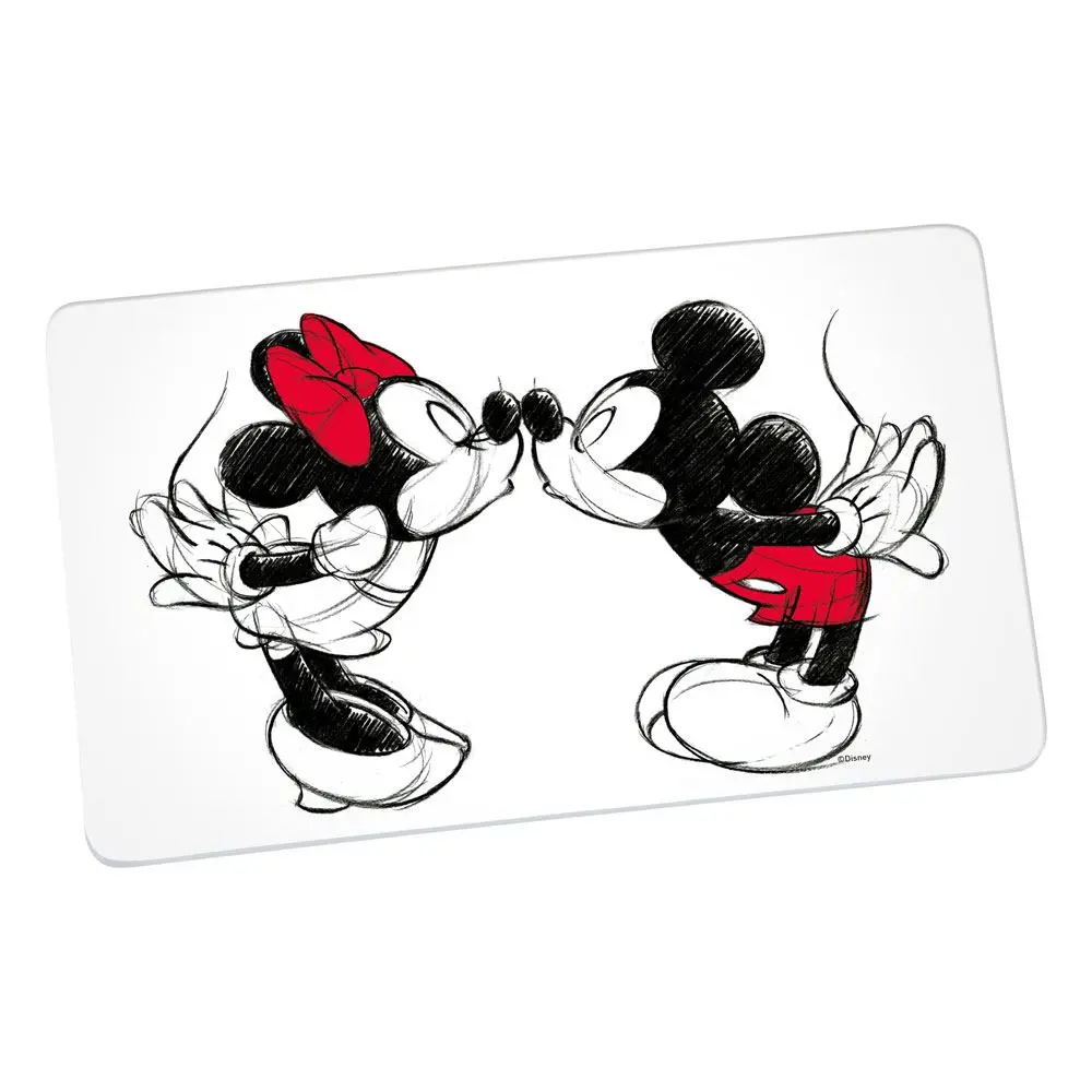 Disney Cutting Board Mickey Kiss Sketch product photo