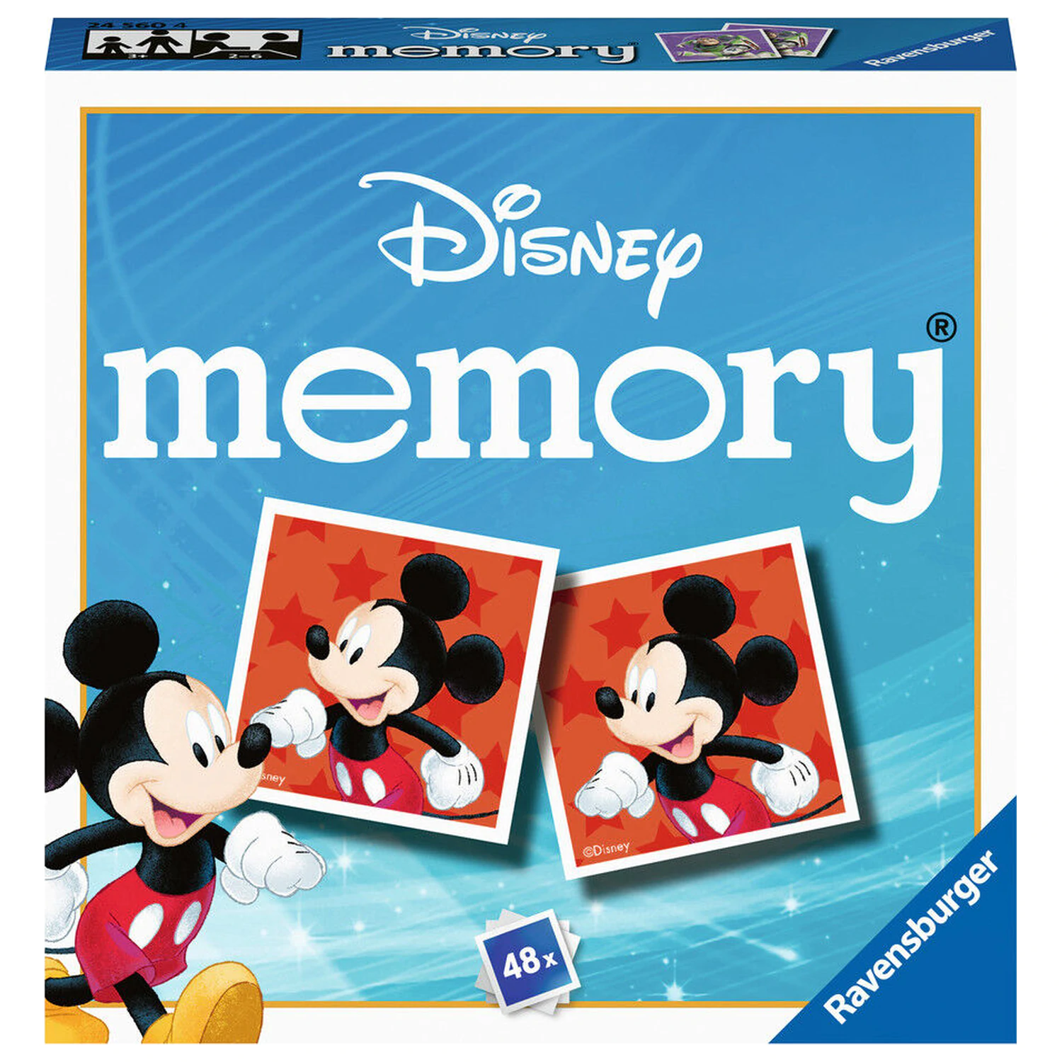 Disney Mickey pocket memory game product photo