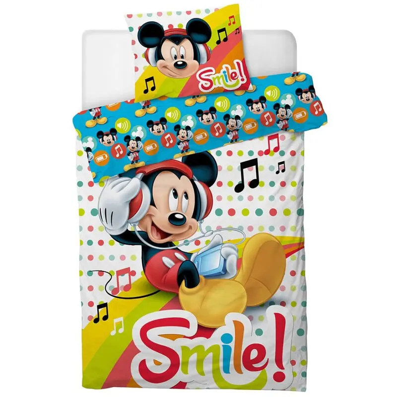 Disney Mickey microfibre duvet cover bed 90cm product photo