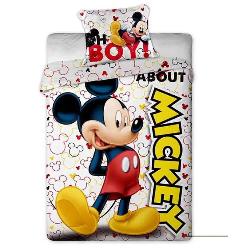 Disney Mickey microfibre duvet cover bed 90cm product photo