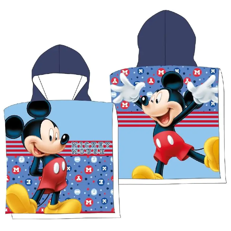 Disney Mickey microfibre poncho beach towel product photo