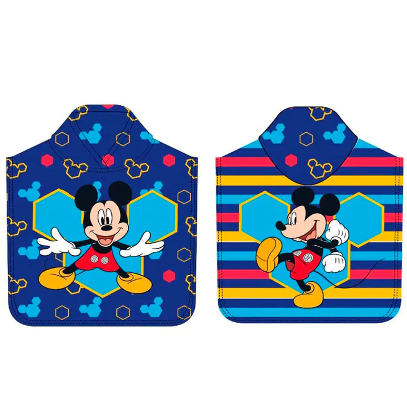 Disney Mickey microfibre poncho towel product photo