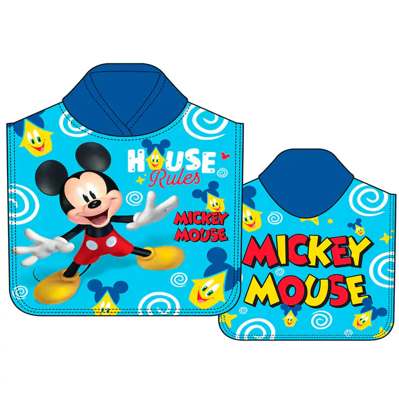 Disney Mickey microfibre poncho towel product photo
