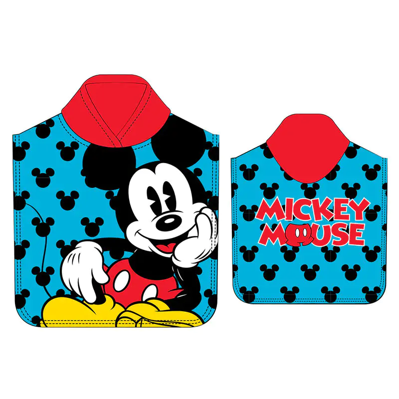 Disney Mickey microfibre poncho towel termékfotó