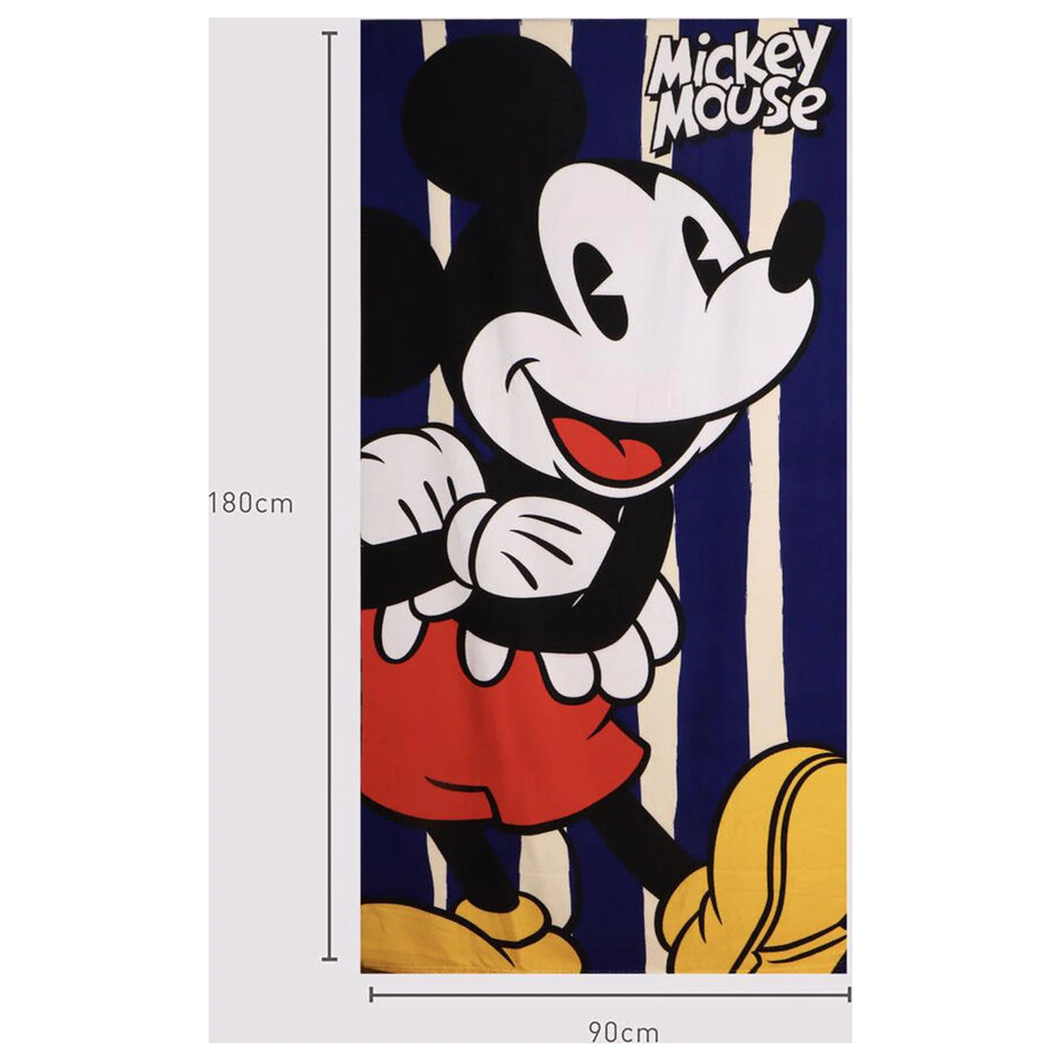 Disney Mickey microfibre beach towel product photo