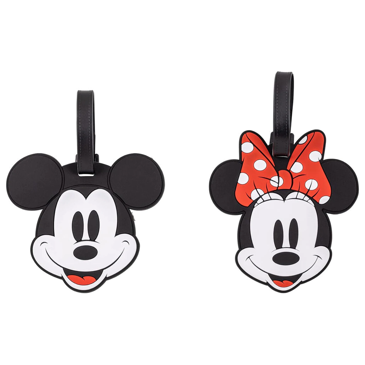 Disney Mickey & Minnie set of 2 luggage labels product photo