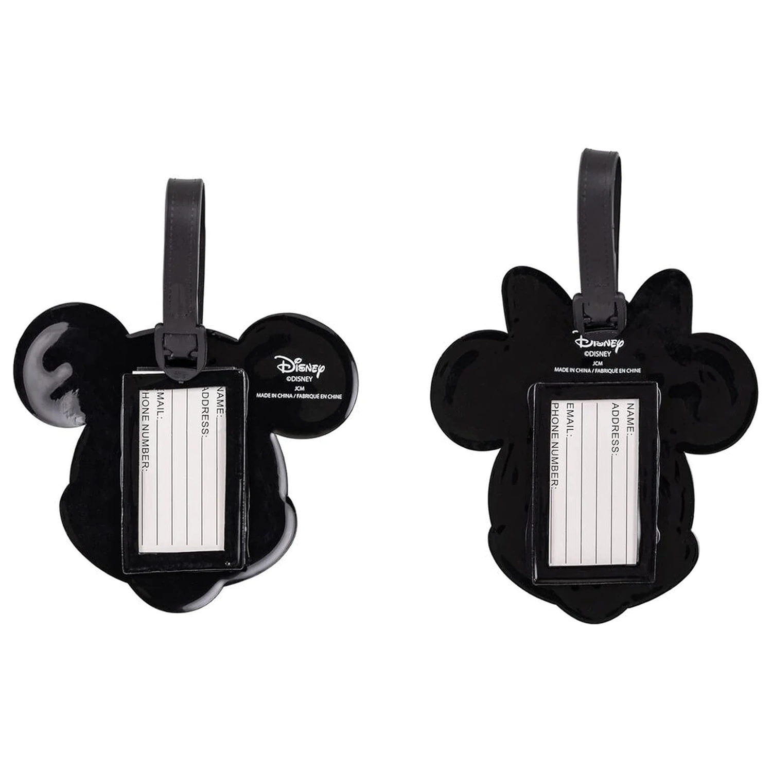 Disney Mickey & Minnie set of 2 luggage labels product photo
