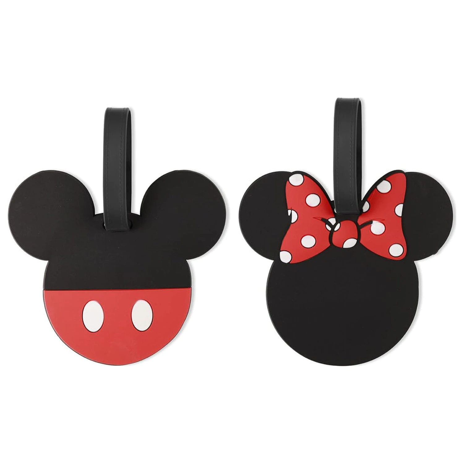 Disney Mickey & Minnie set of 2 luggage labels product photo