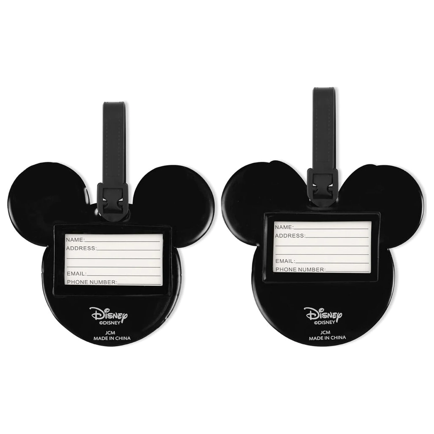Disney Mickey & Minnie set of 2 luggage labels product photo