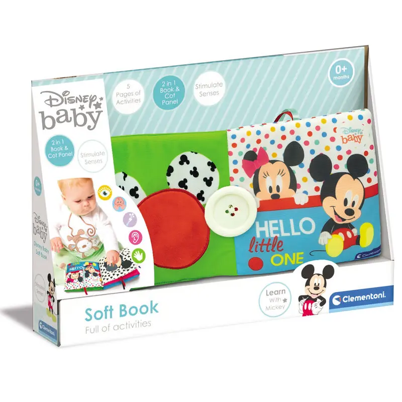 Disney Mickey Minnie Baby soft book product photo
