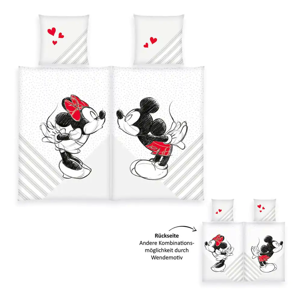 Disney bed linen 2-Pack Mickey & Minnie Mouse 135 x 200 cm  product photo