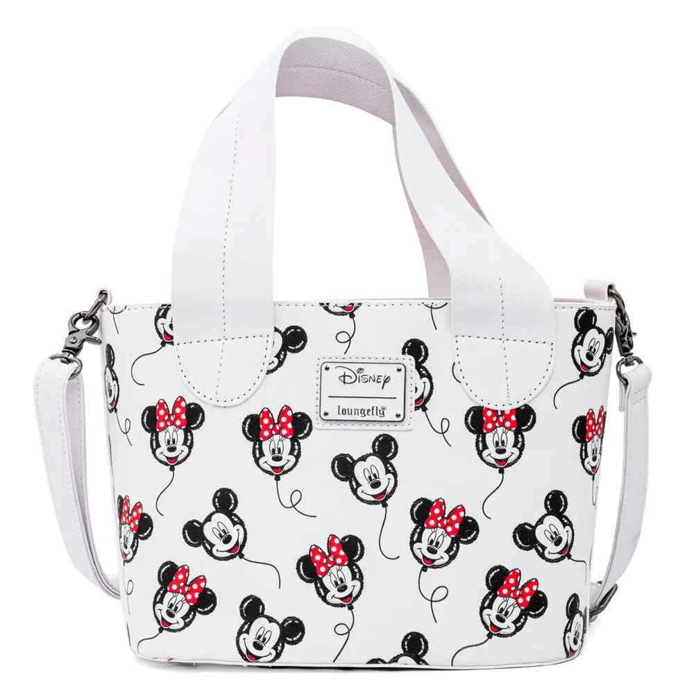 Loungefly Disney Mickey Minnie Mouse Balloons crossbody bag product photo