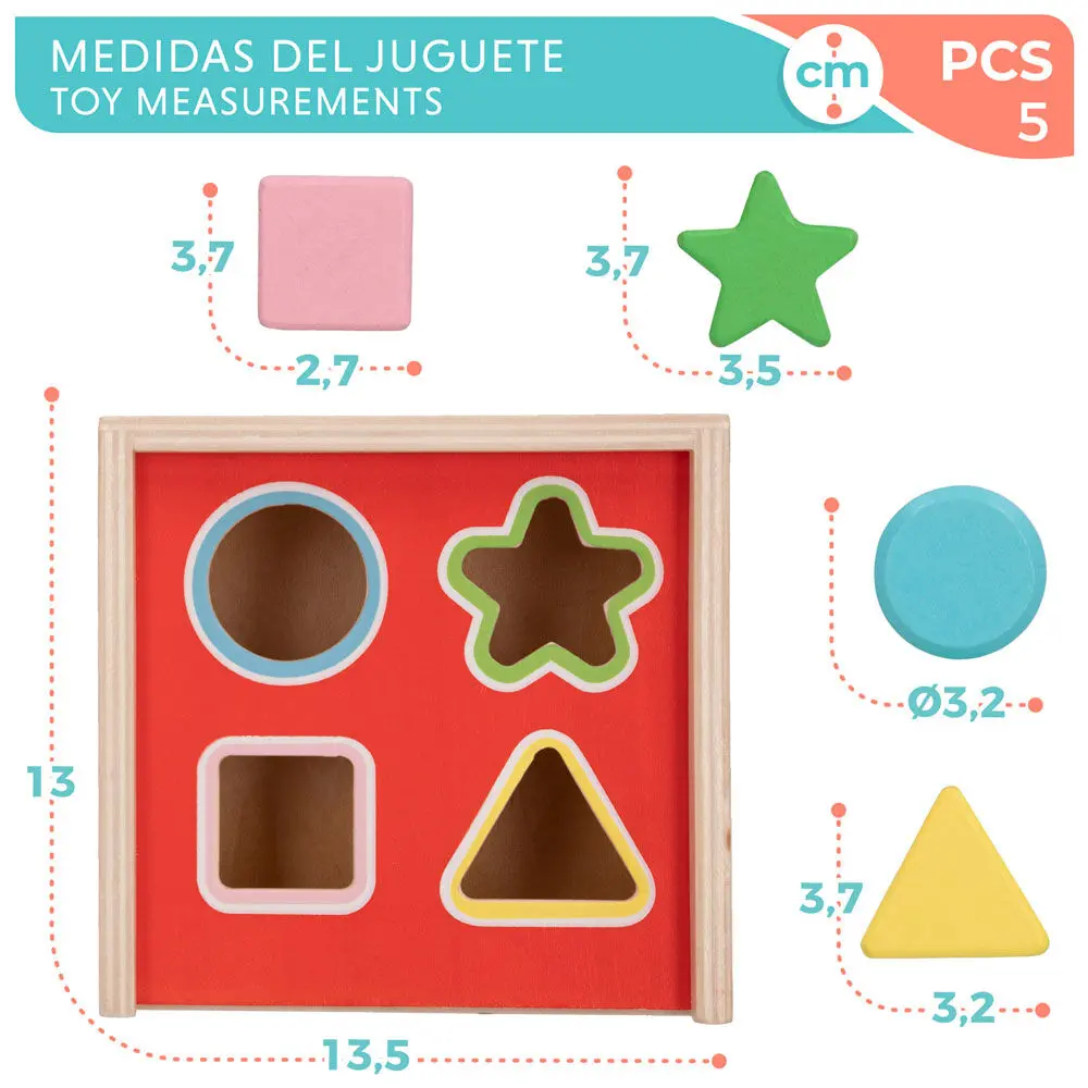Disney Mickey Minnie wooden cube forms product photo