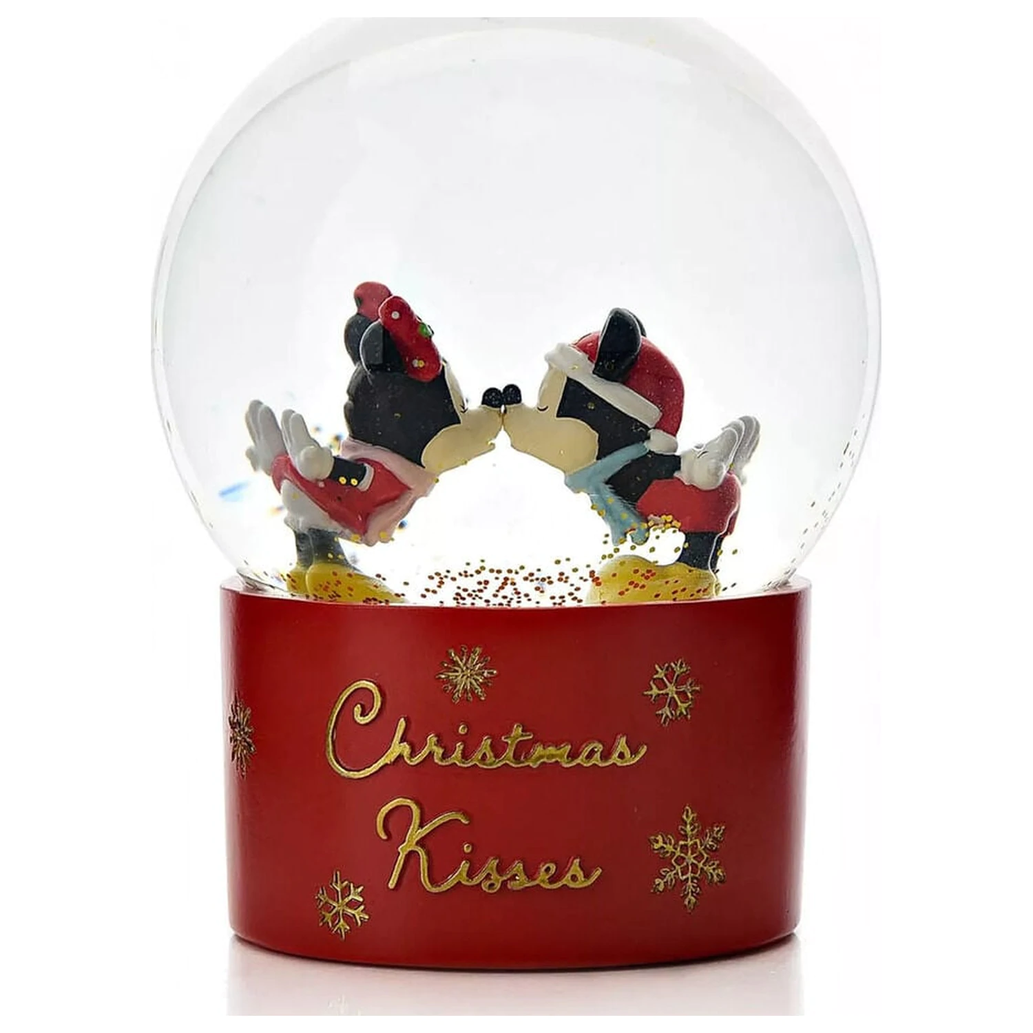 Disney Mickey & Minnie Kisses Snowglobe product photo