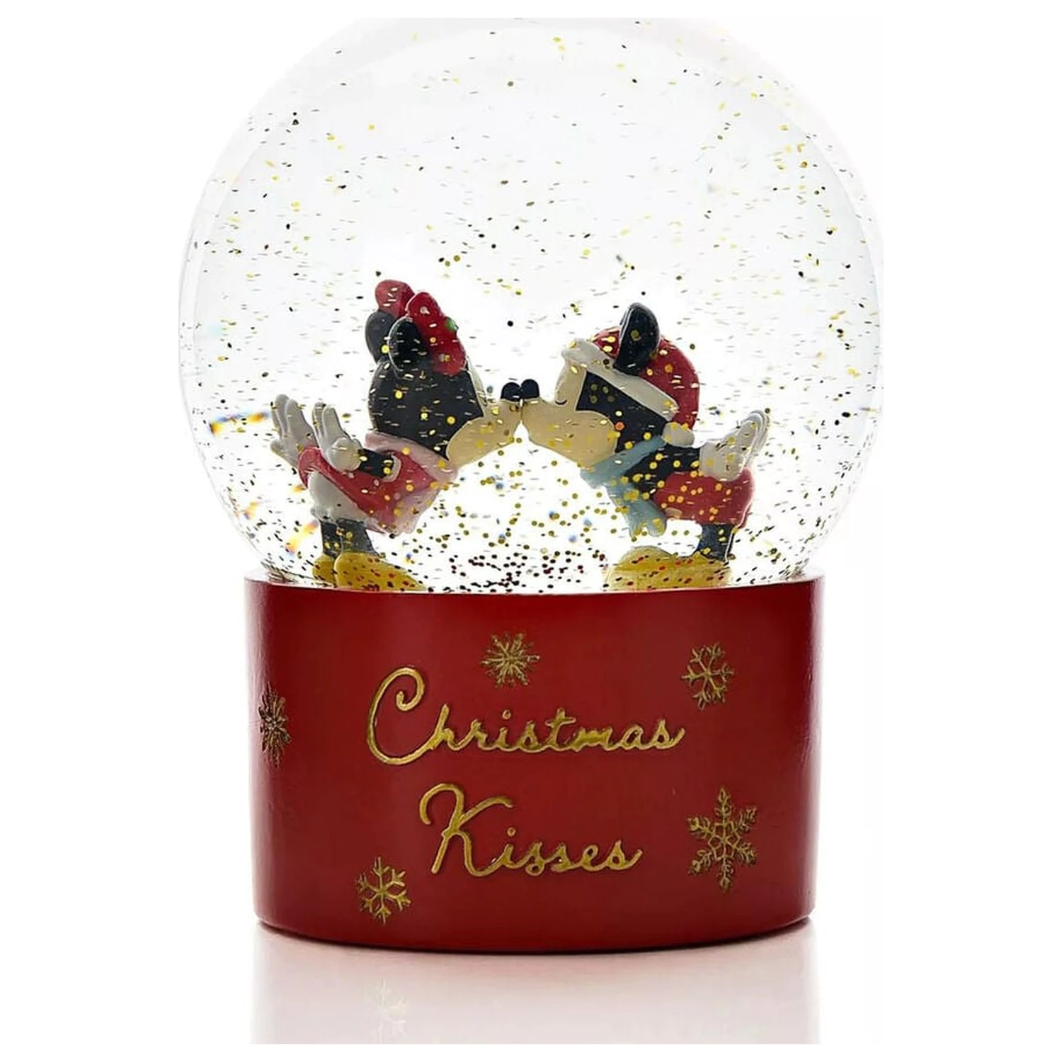 Disney Mickey & Minnie Kisses Snowglobe product photo