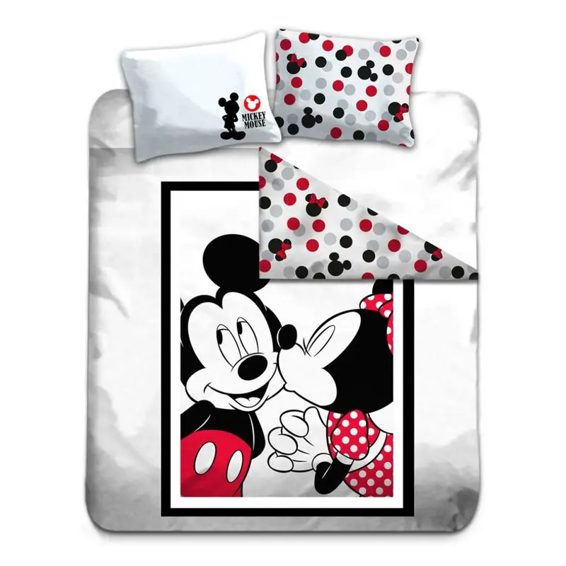 Disney Mickey Minnie cotton duvet cover bed 135cm product photo