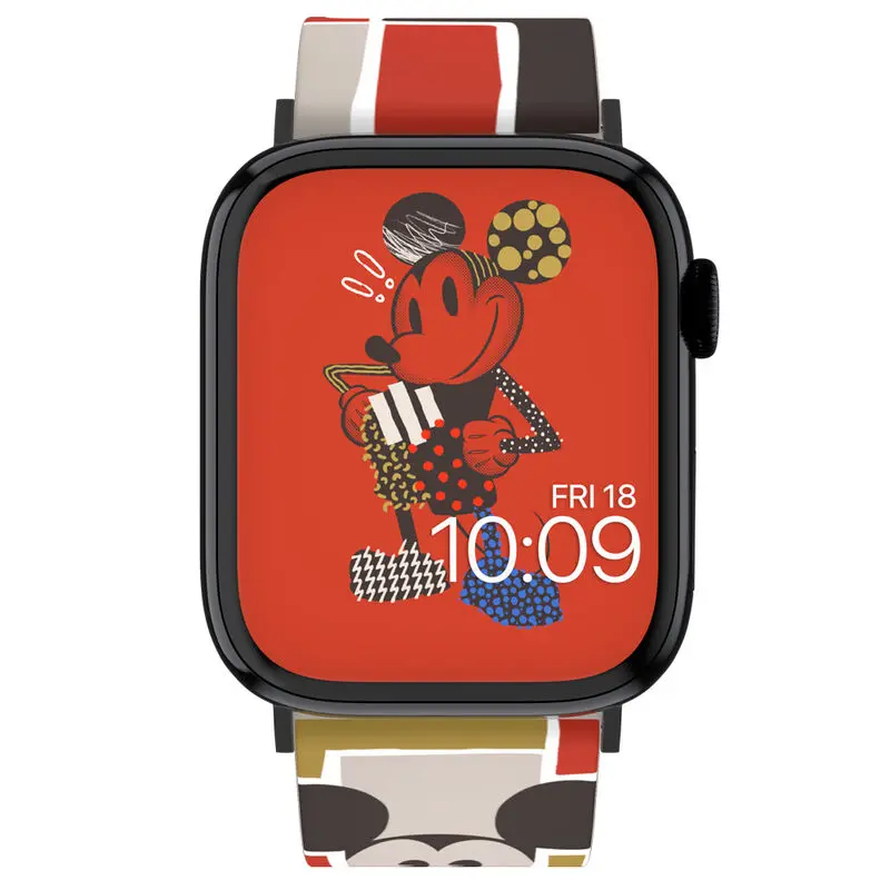 Disney Mickey Mouse Abstract Art Smartwatch strap + face designs product photo