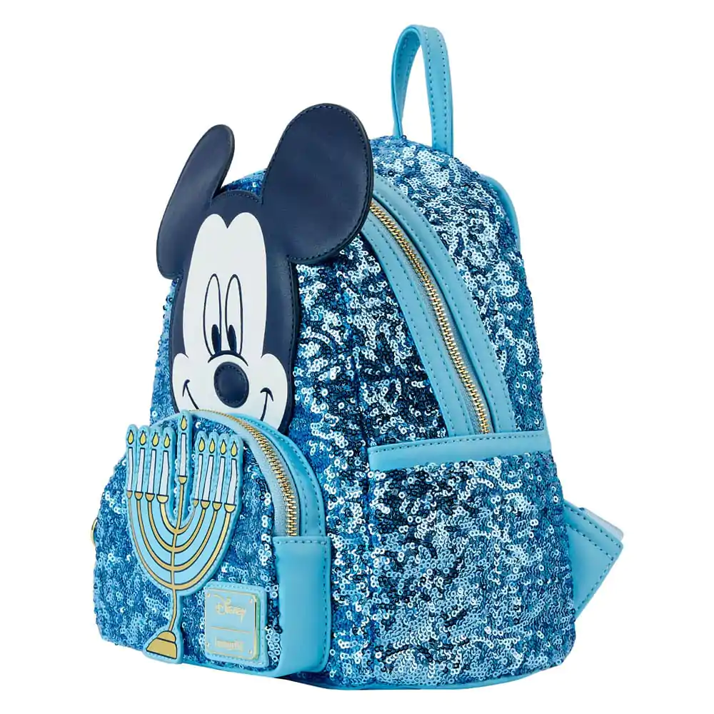 Disney by Loungefly Backpack Mickey Mouse Happy Hanukkah Menorah product photo