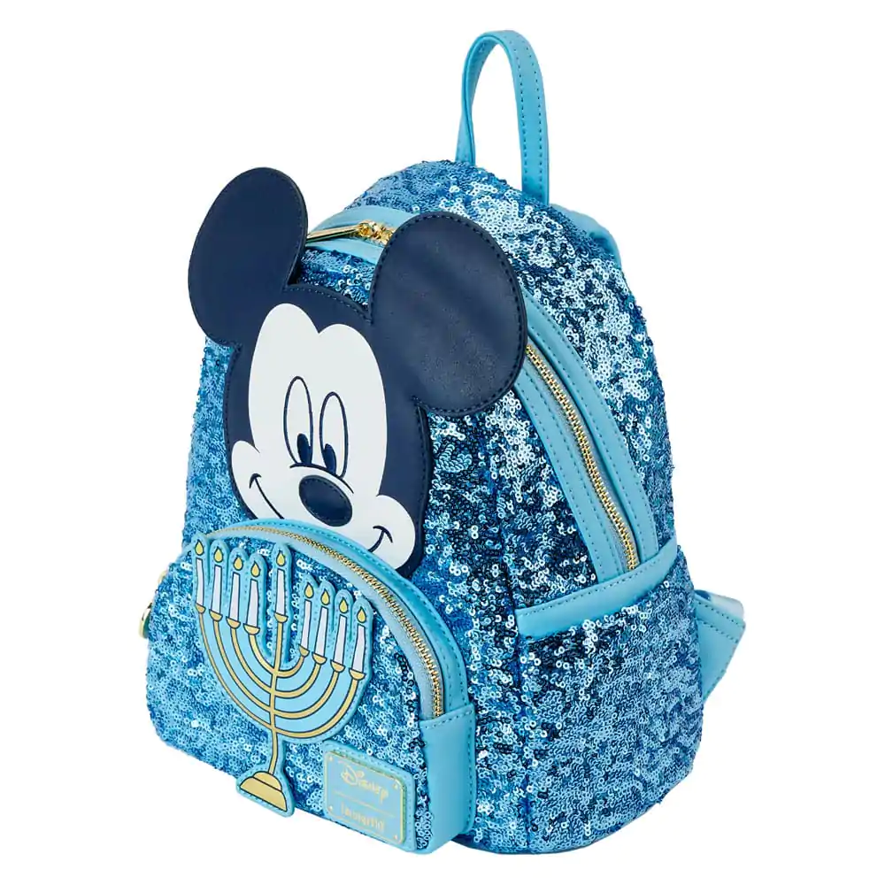 Disney by Loungefly Backpack Mickey Mouse Happy Hanukkah Menorah product photo