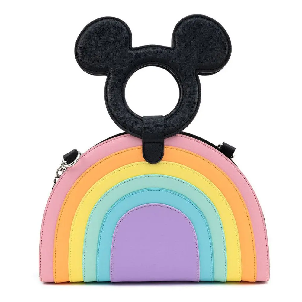Disney by Loungefly Crossbody Mickey Mouse Pastel Rainbow product photo
