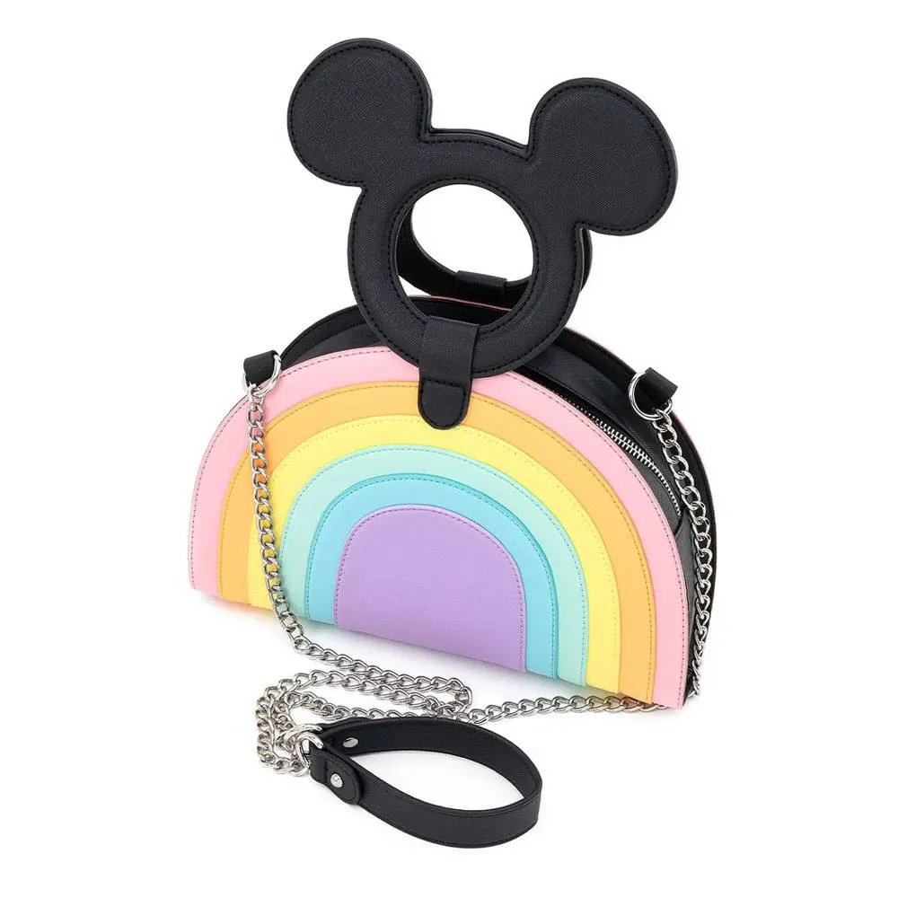 Disney by Loungefly Crossbody Mickey Mouse Pastel Rainbow product photo